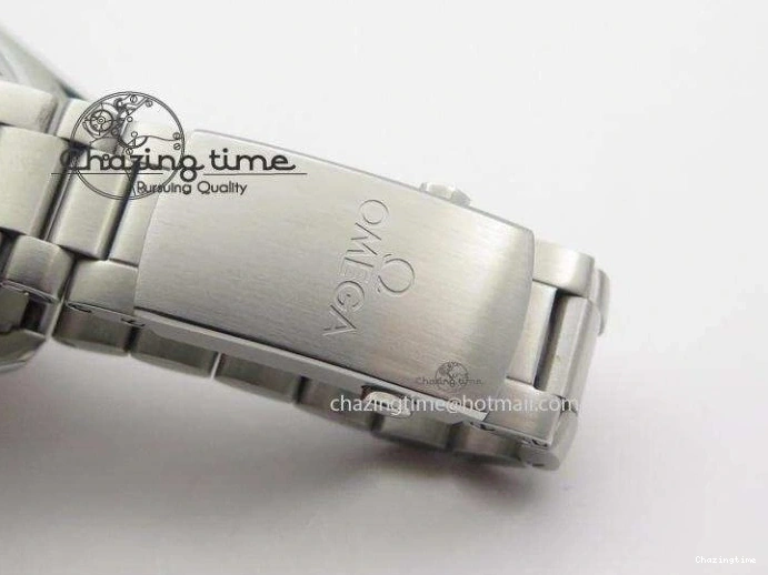 1229 Planet Ocean GMT 42mm V6F 1:1 Best Edition Blue Bezel Orange Numbers On SS Bracelet A Compact 8254